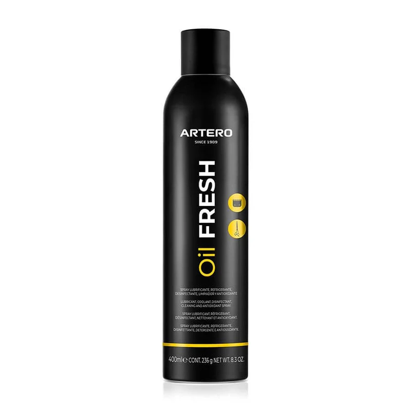 ❄️✂️ Artero Oil Fresh 400 ml | Spray Refrigerante, Lubricante y Desinfectante para Cuchillas y Tijeras
