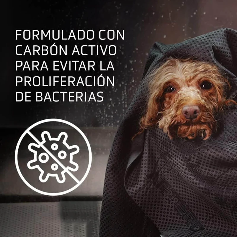 🐶🐱 Artero Toalla Carbono Súper Absorbente para Perros y Gatos – 85 x 33 cm