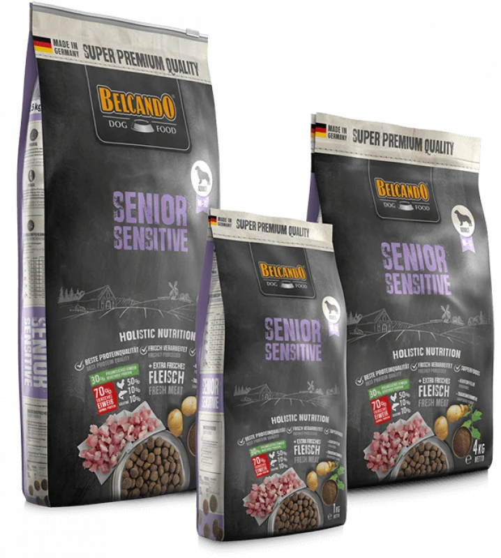 🐶💚 BELCANDO Senior Sensitive | Pienso para Perros Mayores y Sensibles