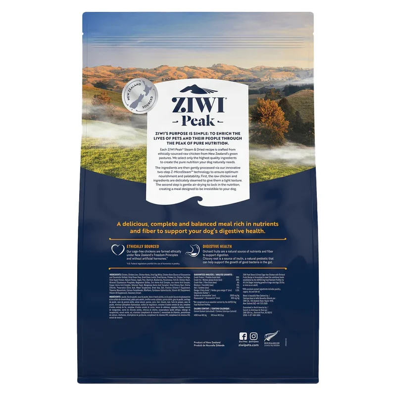 ZiwiPeak Dog Steam&Dried Chicken