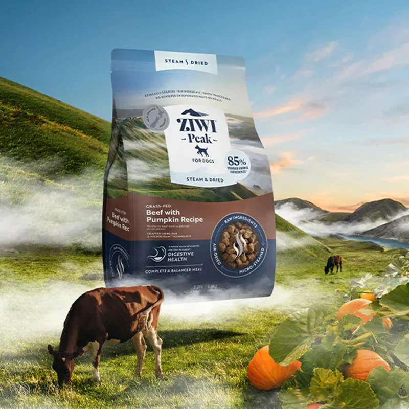ZiwiPeak Dog Steam&Dried Beef