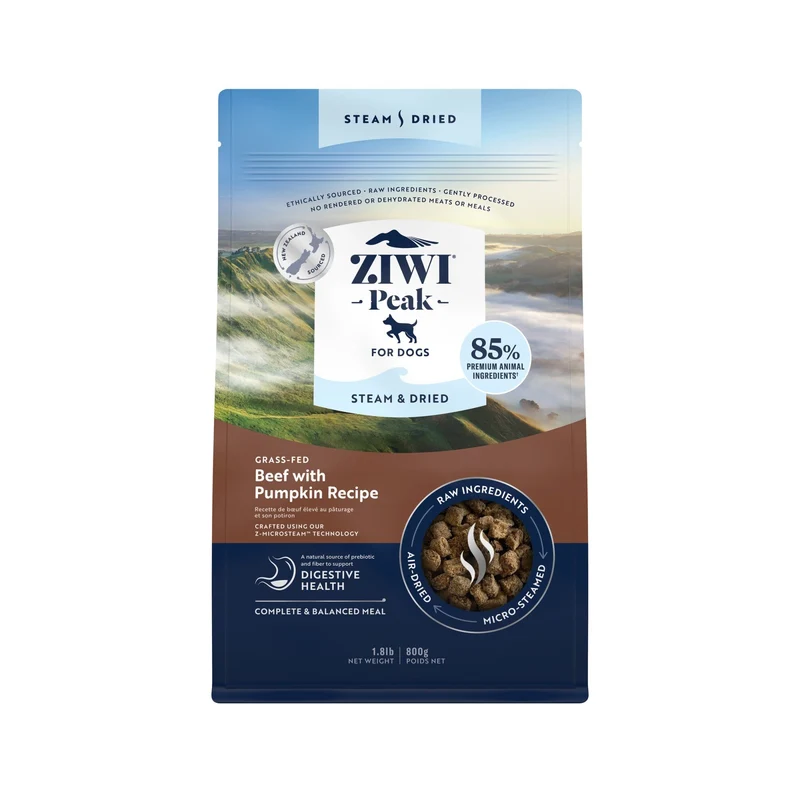 ZiwiPeak Dog Steam&Dried Beef