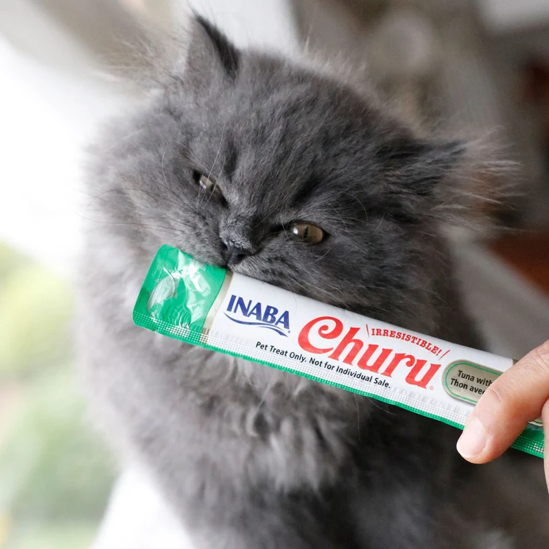 Inaba Cat Churu Atún con Pollo 4x14g