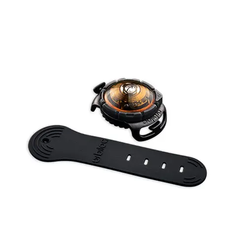 Orbiloc Dog Dual Safety Light - Amber (Orange)