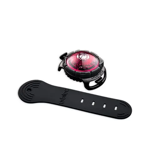 Orbiloc Dog Dual Safety Light - Pink