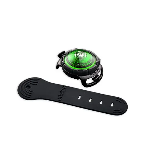 Orbiloc Dog Dual Safety Light - Green