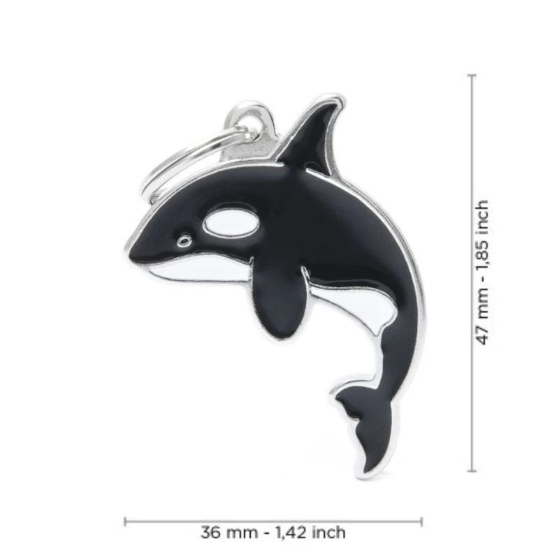 Placa Identificativa MyFamily Wild - Orca