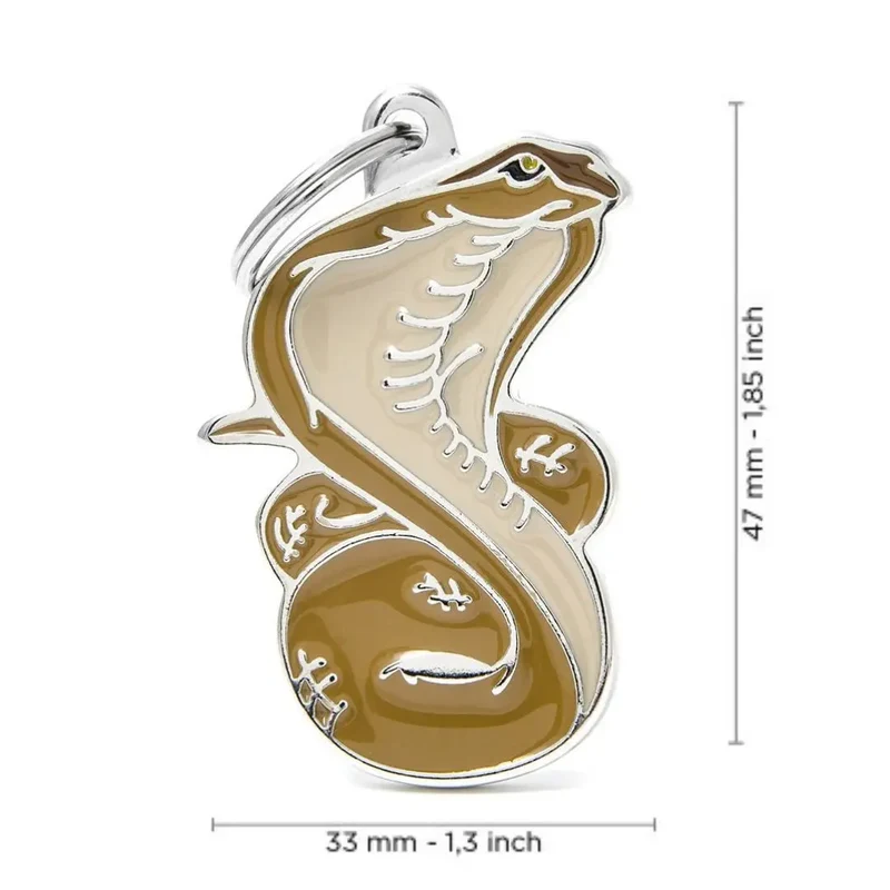 Placa Identificativa MyFamily Wild - Cobra