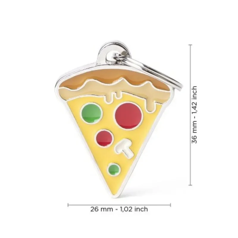 Placa Identificativa MyFamily Food Pizza