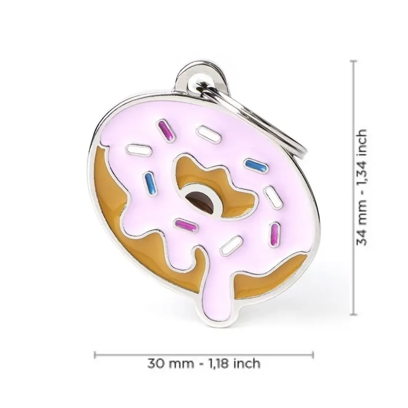 Placa Identificativa MyFamily Food Donut