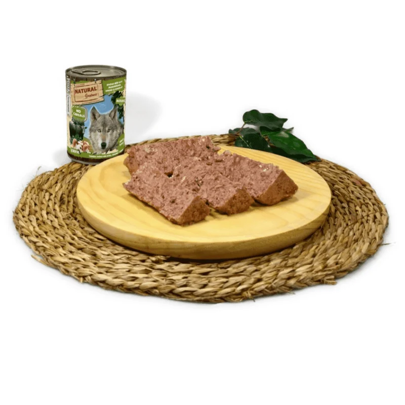 Natural Greatness dog Angus con Setas 400g