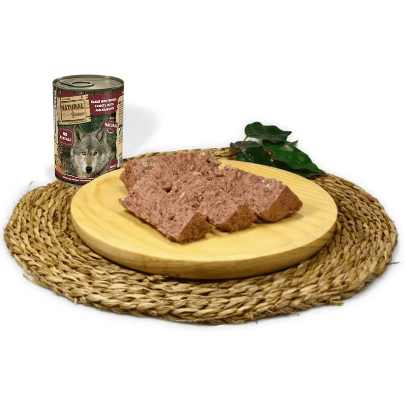 Natural Greatness dog Conejo y Venado 400g