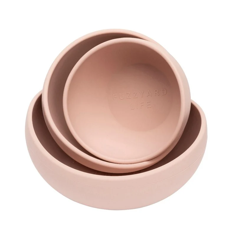 Fuzzyard Life Bowl de Silicona "Soft Blush"