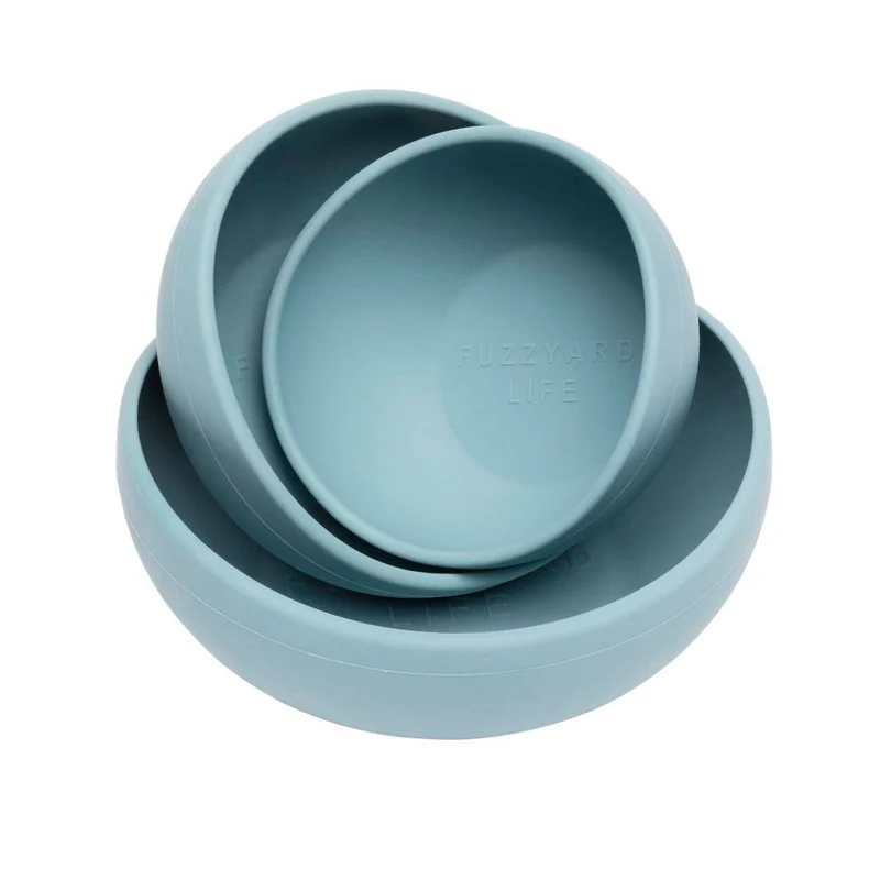 FuzzYard Life Bowl de Silicona "French Blue"
