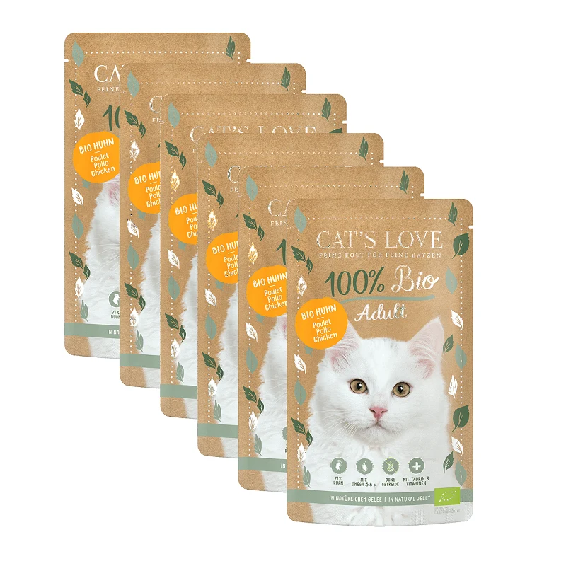Cat´s Love BIO Pollo 100g