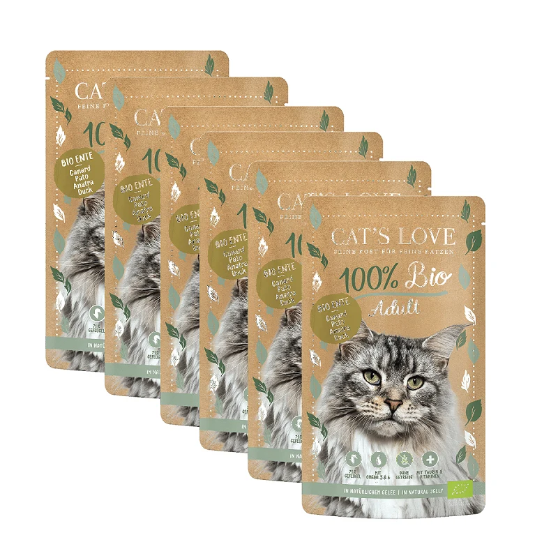 Cat´s Love BIO Pato 100g