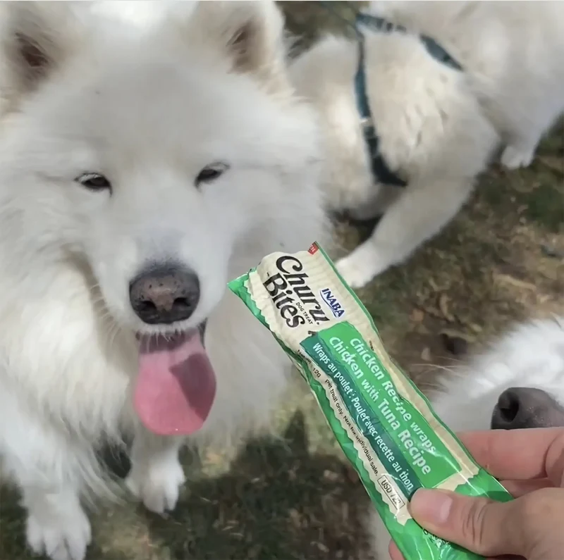 Inaba Dog Churu Bites Pollo con Atún 12g