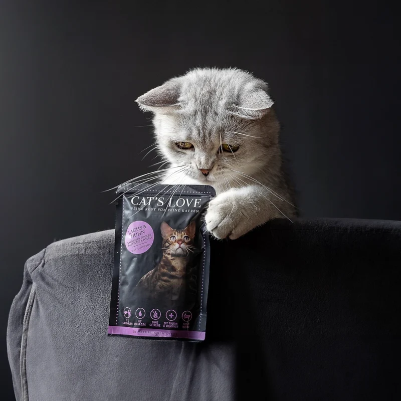 Cat´s Love Salmón y Pollo 85g