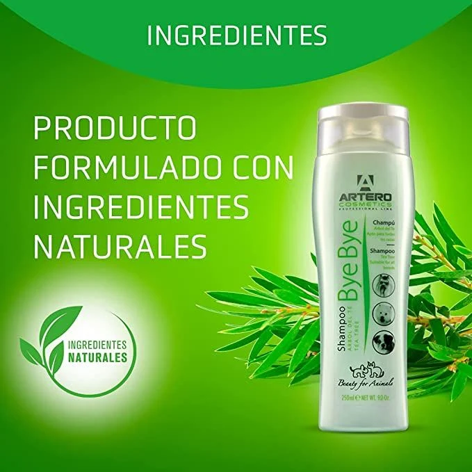🛡️ Artero Champú Bye Bye 250 ml | Repelente natural de parásitos para perros