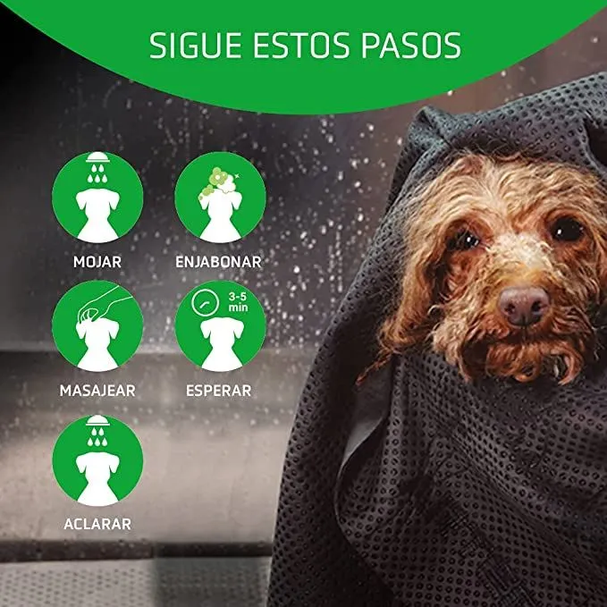 🛡️ Artero Champú Bye Bye 250 ml | Repelente natural de parásitos para perros