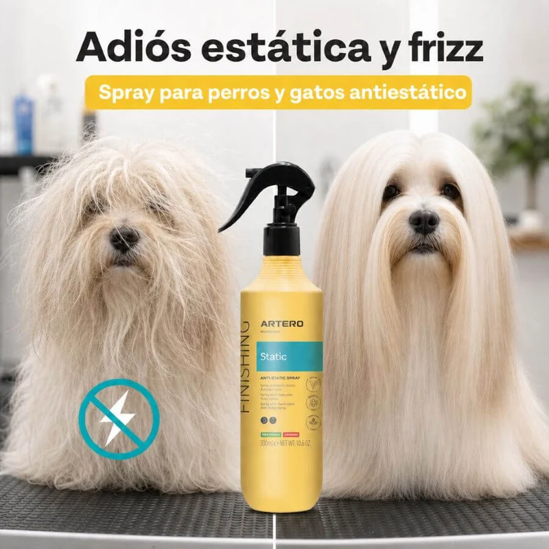 Artero Static Control 300 ml | Spray Antiestático y Volumen