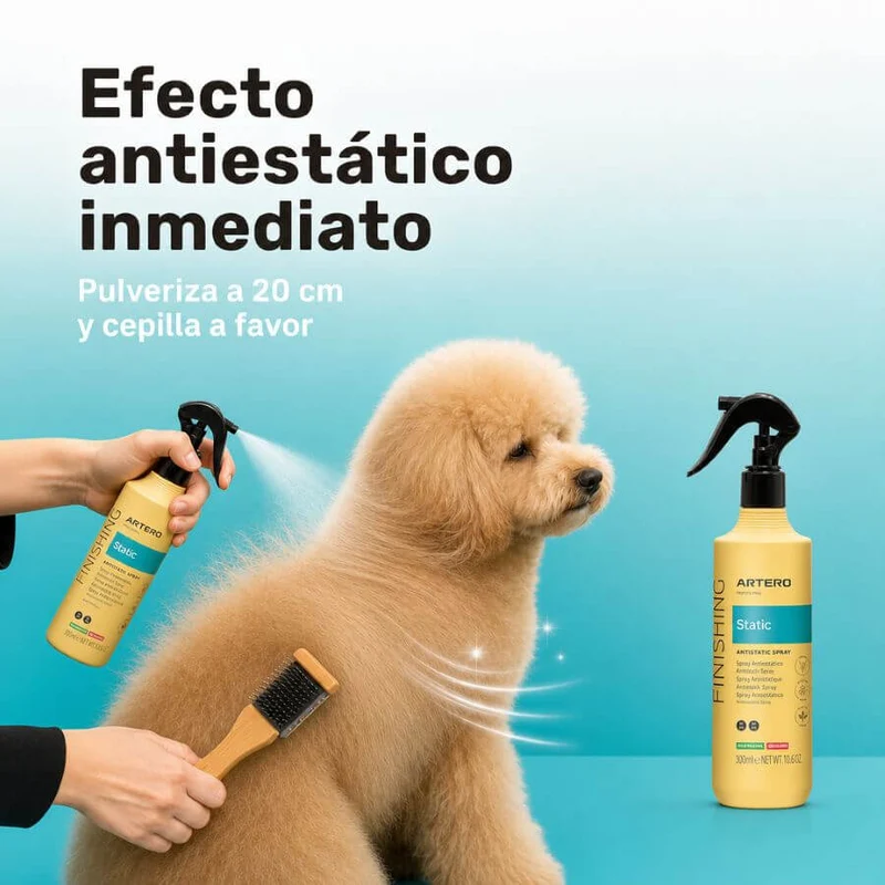 Artero Static Control 300 ml | Spray Antiestático y Volumen