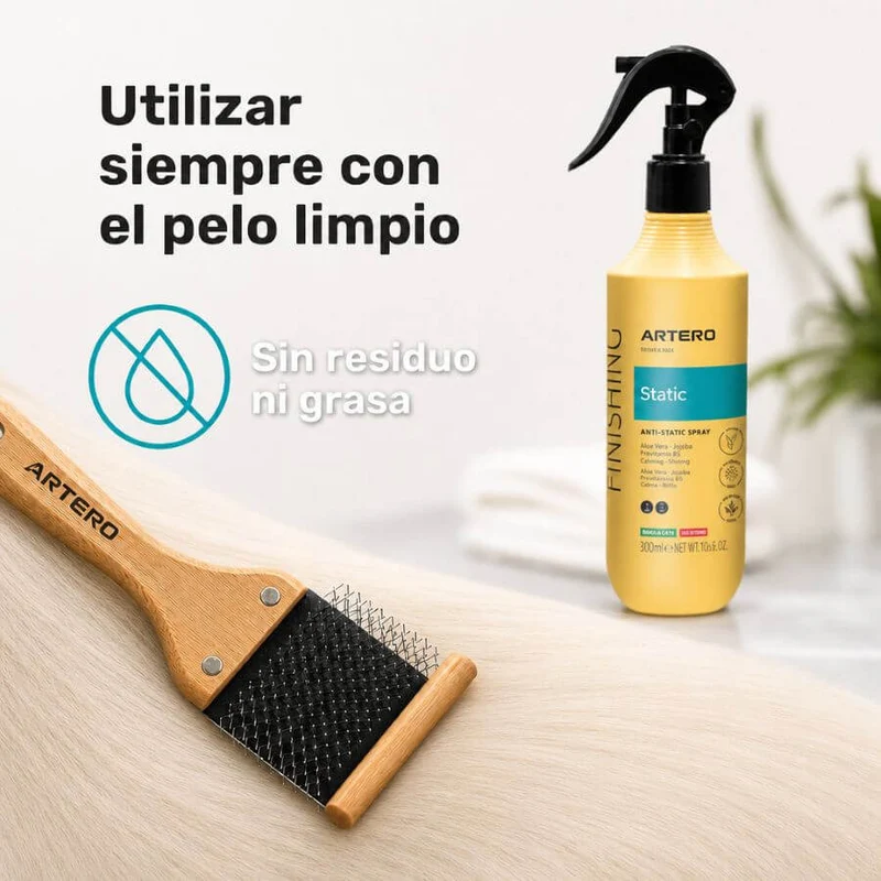 Artero Static Control 300 ml | Spray Antiestático y Volumen