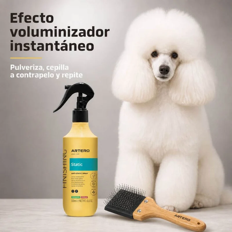 Artero Static Control 300 ml | Spray Antiestático y Volumen