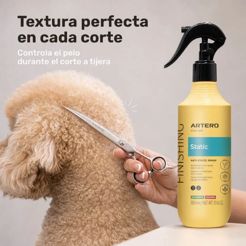 Artero Static Control 300 ml | Spray Antiestático y Volumen