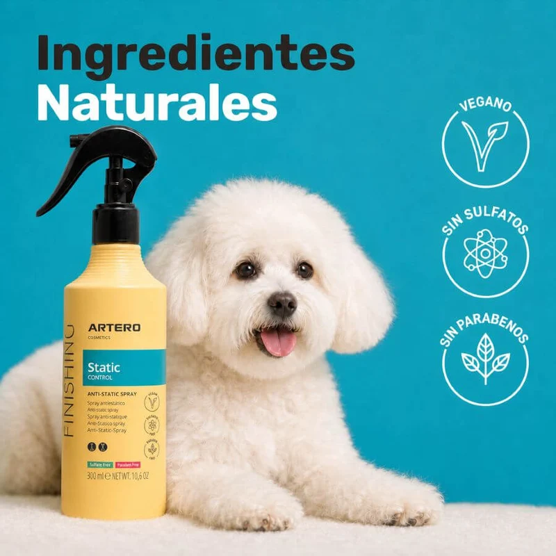 Artero Static Control 300 ml | Spray Antiestático y Volumen