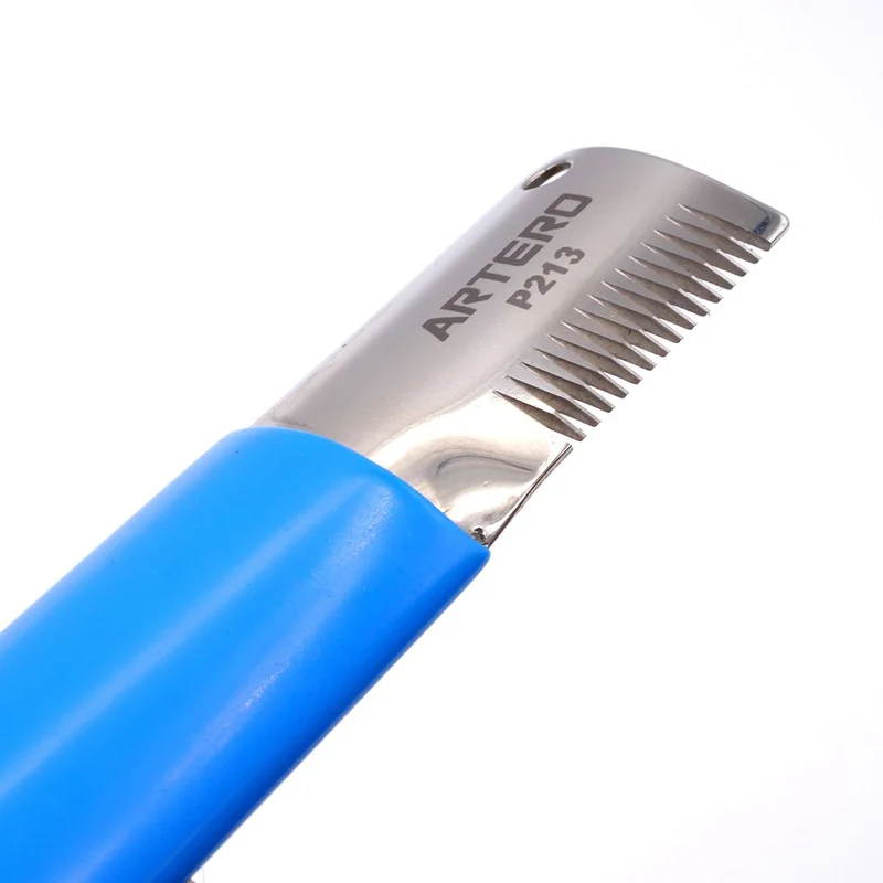 🐶 Artero Striping Azul Ancho para Perros de Pelo Duro | Profesional y Ergonómico
