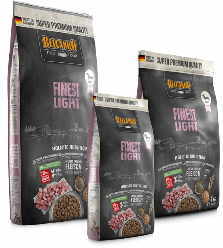 🐶 BELCANDO Finest Light | Pienso Light para Perros con Sobrepeso o Senior