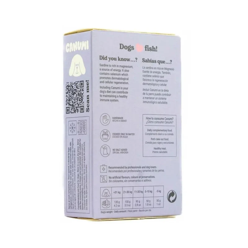Canumi Dog Sardinas al Natural 100g
