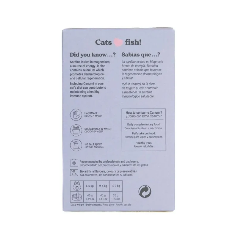 Canumi Cat Sardinas al Natural 115g