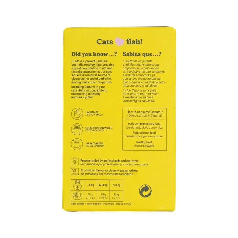 Canumi Cat Mejillón de Labio Verde 115g