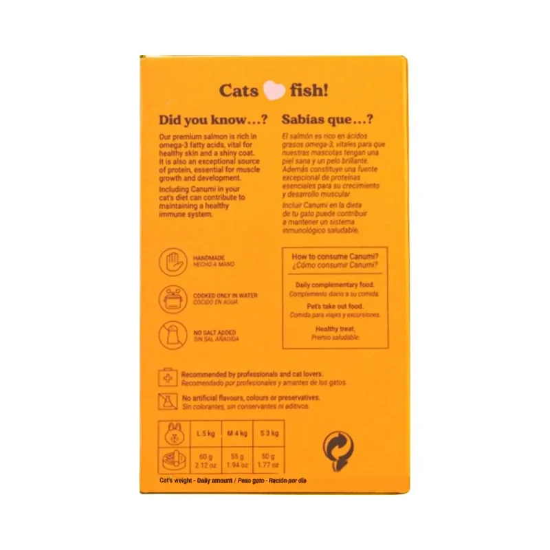 Canumi Cat Salmón al Natural 120g