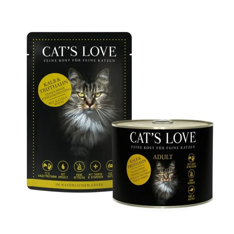Cat´s Love Ternera y Pavo