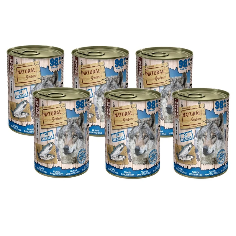 Natural Greatness dog Monoproteico Salmon 400g