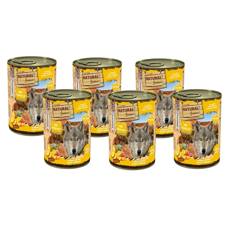 Natural Greatness dog Canguro y Piña 400g