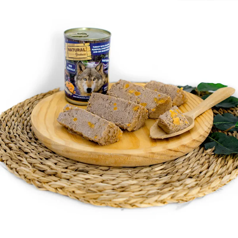 Natural Greatness dog Pavo y Salmon 400g