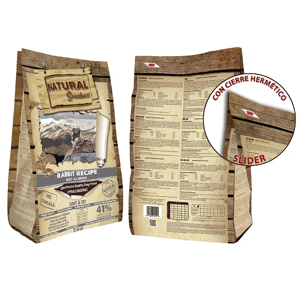 Natural Greatness dog Light Conejo