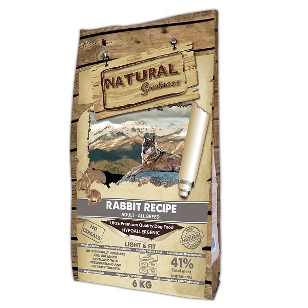 Natural Greatness dog Light Conejo