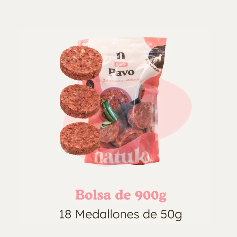 Natuka BARF Menú Pavo