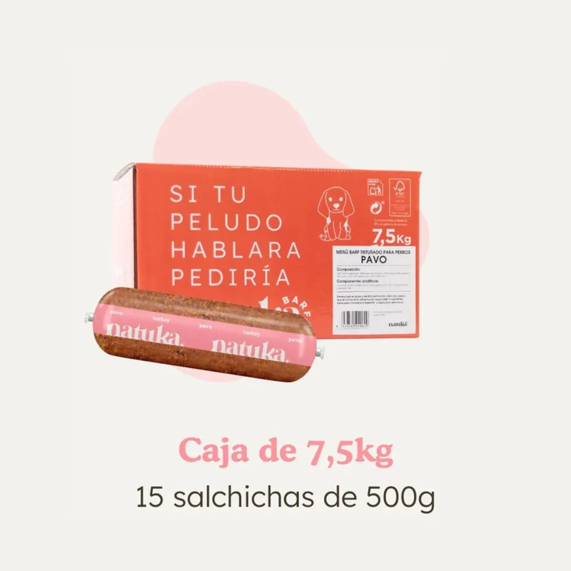 Natuka BARF Menú Pavo