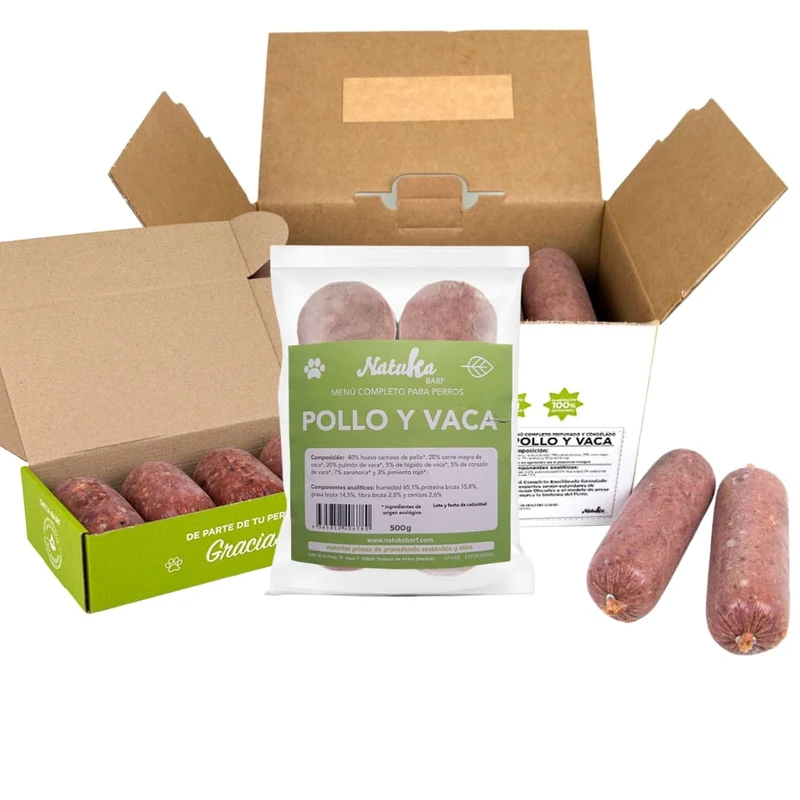 Natuka BARF Menú Pollo y Vaca