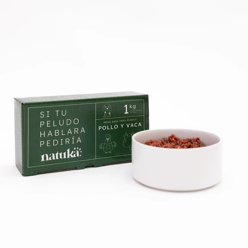 Natuka BARF Menú Pollo y Vaca