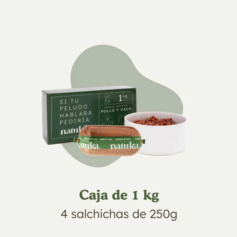 Natuka BARF Menú Pollo y Vaca