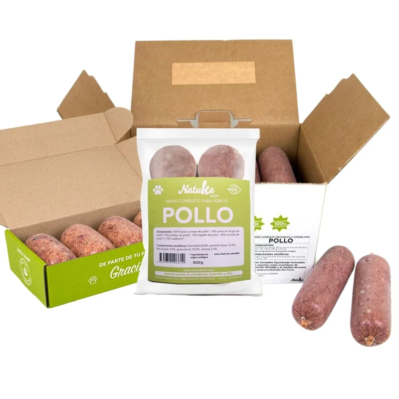 Natuka BARF Menú Pollo de Corral