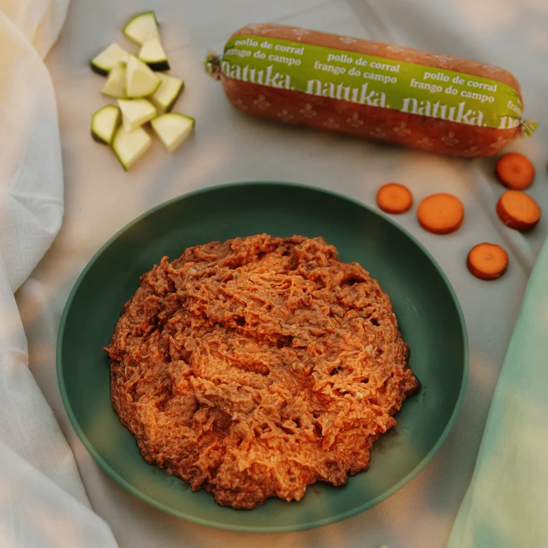 Natuka BARF Menú Pollo de Corral