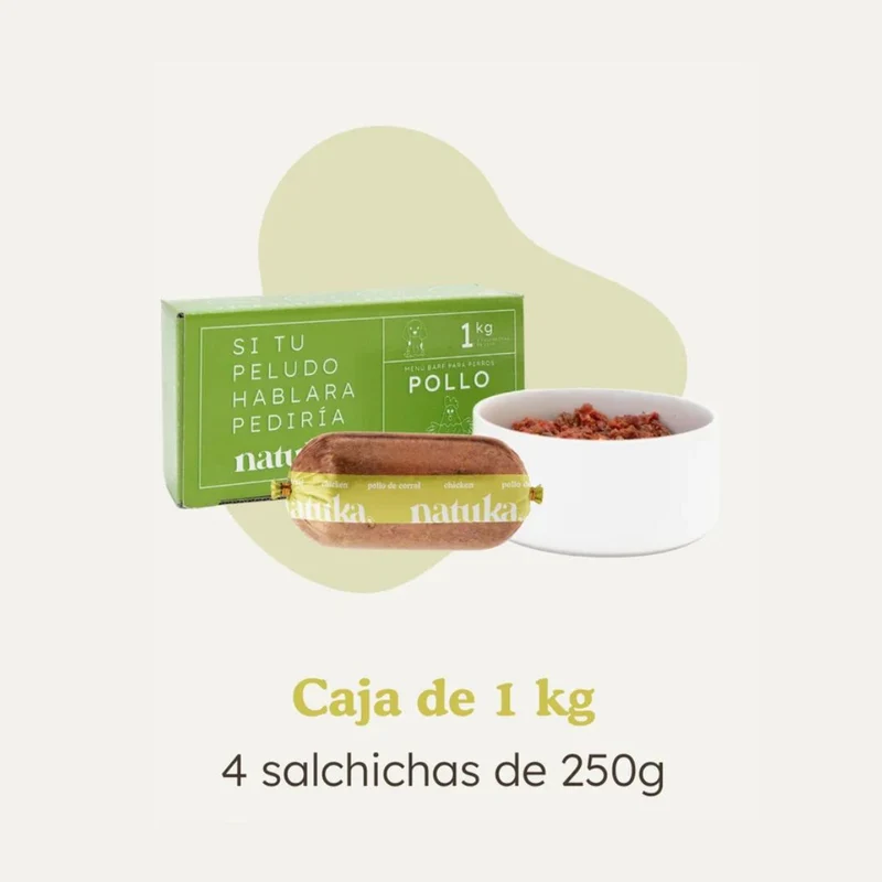 Natuka BARF Menú Pollo de Corral